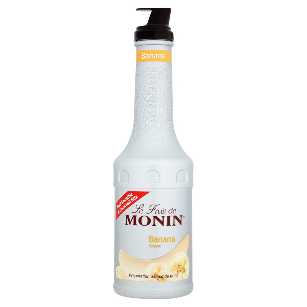 MONIN PUREE BANANA 4 X 1 L